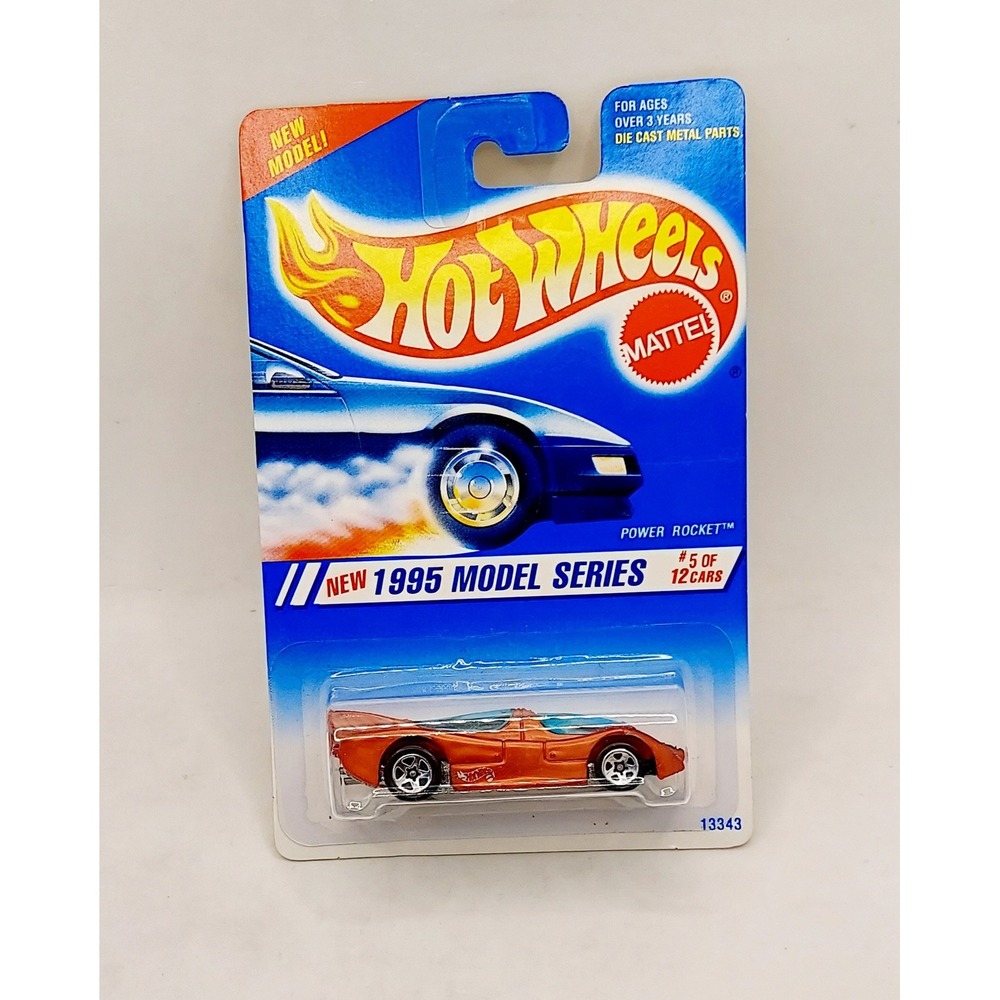 1994 Hot Wheels 1995 Model Series Power Rocket 5\12 #347